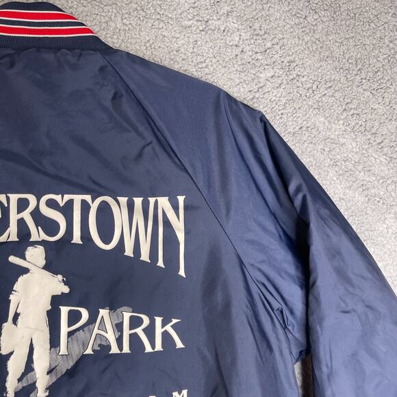 Cooperstown Dream Park Jacket Adult Large Blue Baseball - Picture 15 of 15